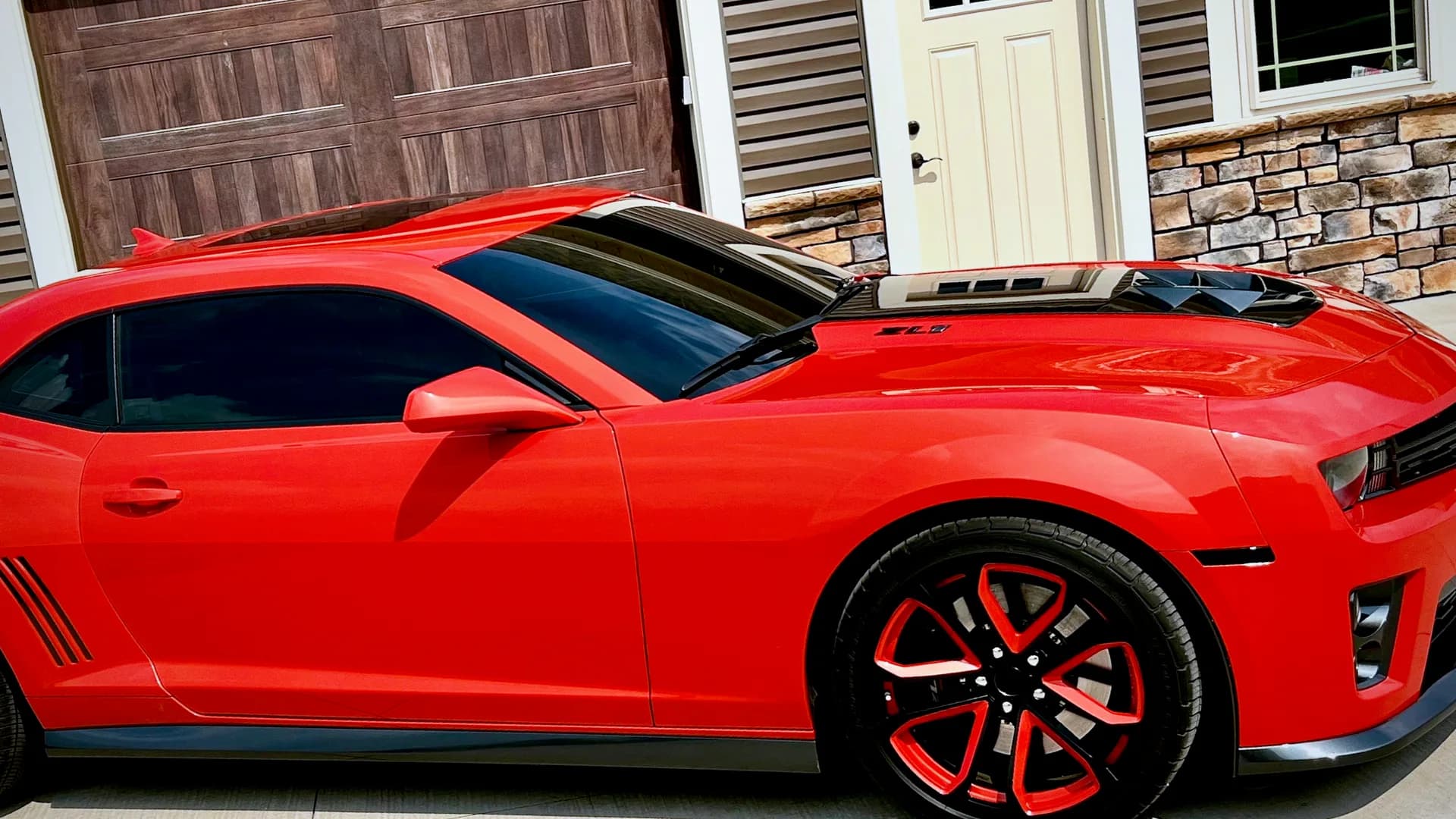 Camero with Gold Ceramic Coating