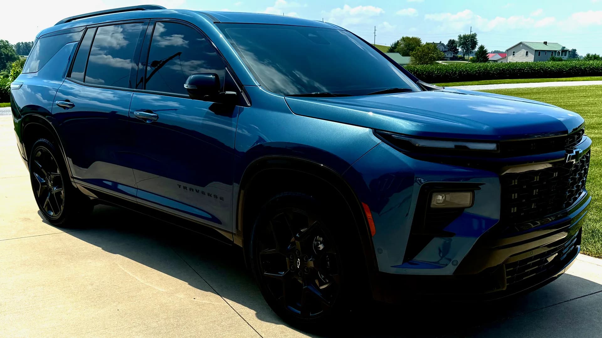 SUV paint correction
